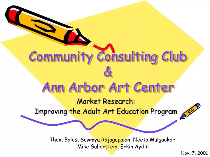 community consulting club ann arbor art center