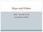 Maps and Globes - slide 1
