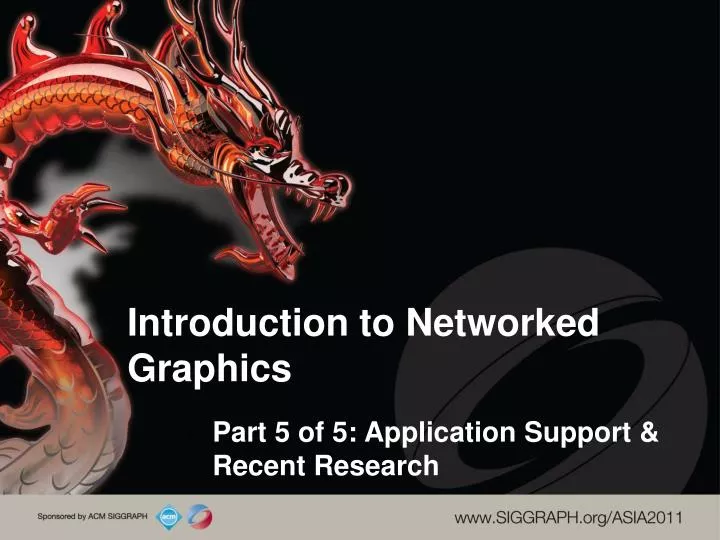 introduction to networked graphics