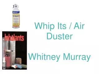 Whip Its / Air Duster Whitney Murray