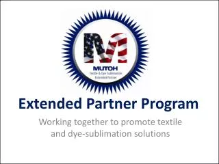 Extended Partner Program
