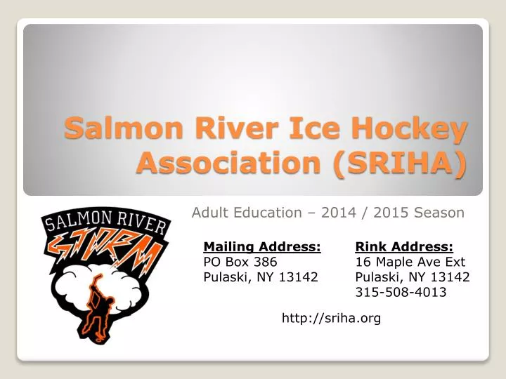 salmon river ice hockey association sriha