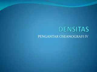 densitas