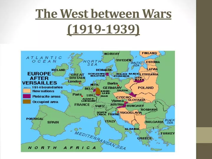 the west between wars 1919 1939