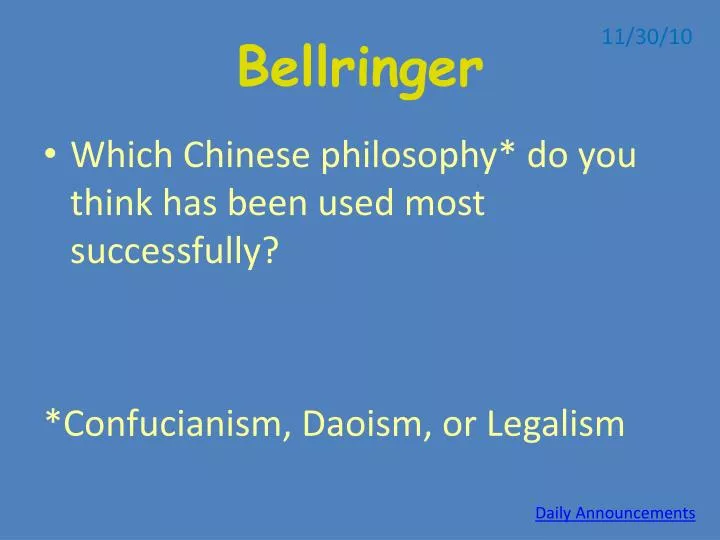 bellringer