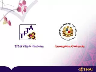 THAI Flight Training Assumption University