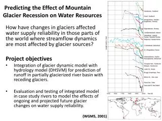 Predicting the Effect of Mountain Glacier Recession on Water Resources