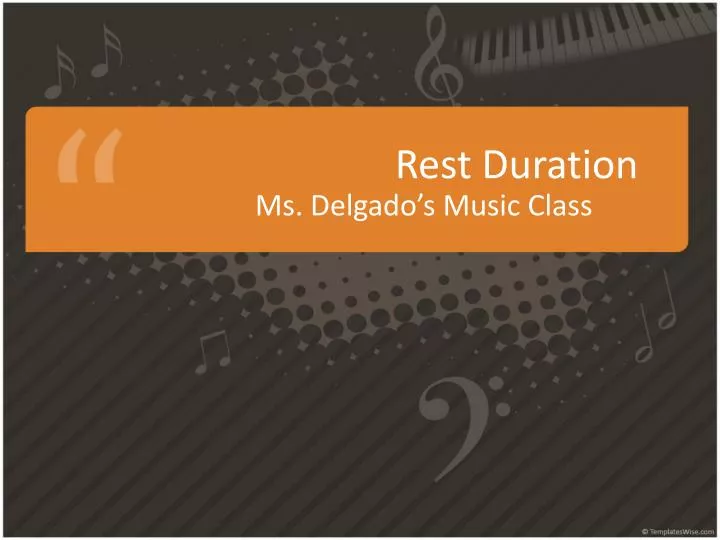 rest duration