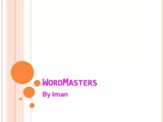 WordMasters