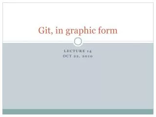 Git , in graphic form