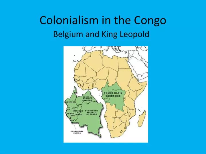 colonialism in the congo