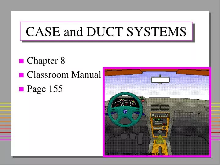 case and duct systems