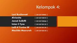 kelompok 4