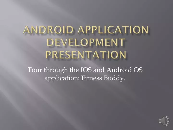android application development presentation