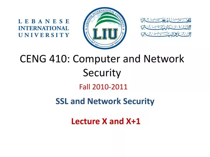 ceng 410 computer and network security
