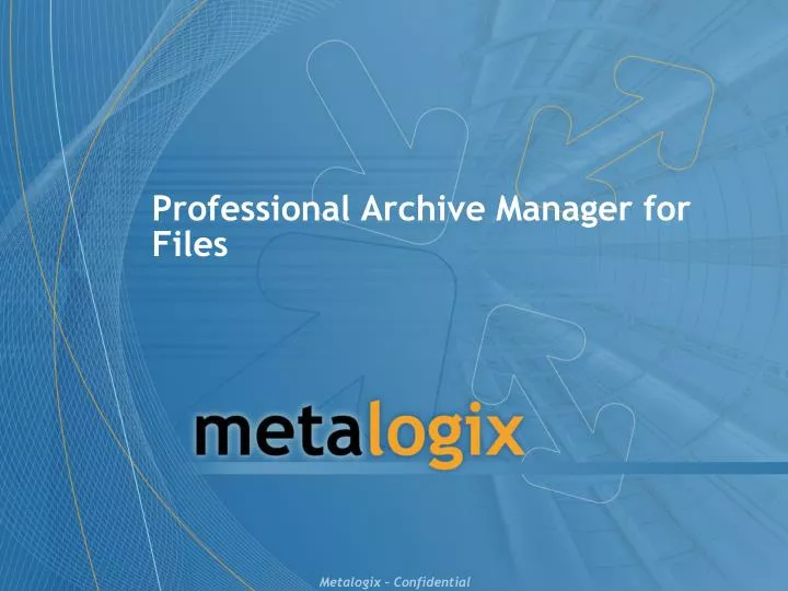 professional archive manager for files