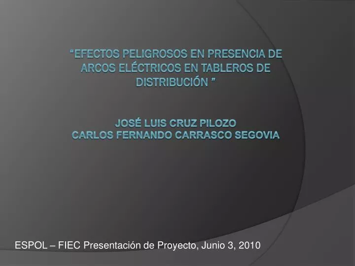 espol fiec presentaci n de proyecto junio 3 2010