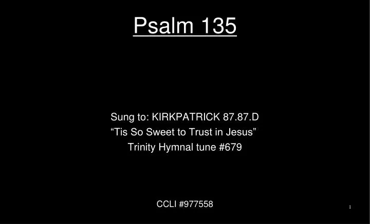 psalm 135