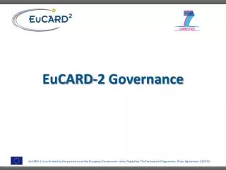 EuCARD -2 Governance