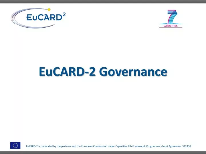 eucard 2 governance