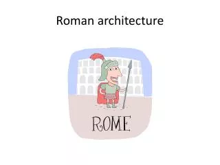 Roman architecture