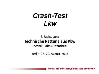crash test lkw