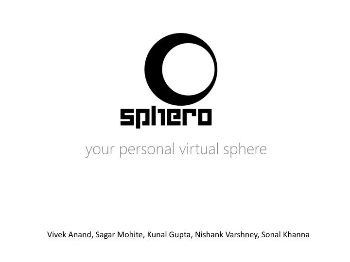 y our personal virtual sphere
