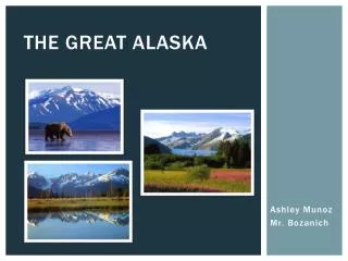 The great Alaska