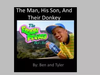 The Man, His Son, And Their Donkey