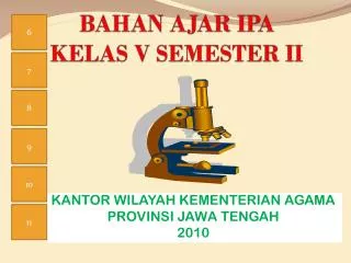 bahan ajar ipa kelas v semester ii