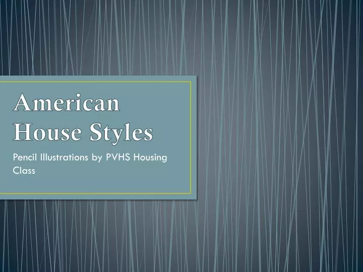 american house styles