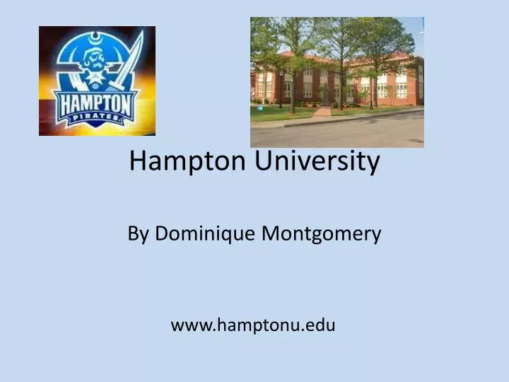 hampton university