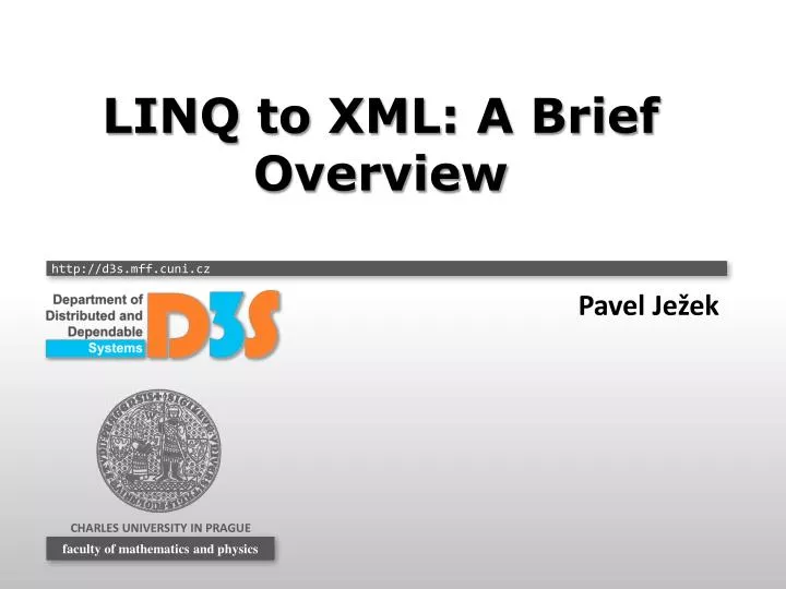linq to xml a brief overview