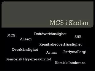 mcs i skolan