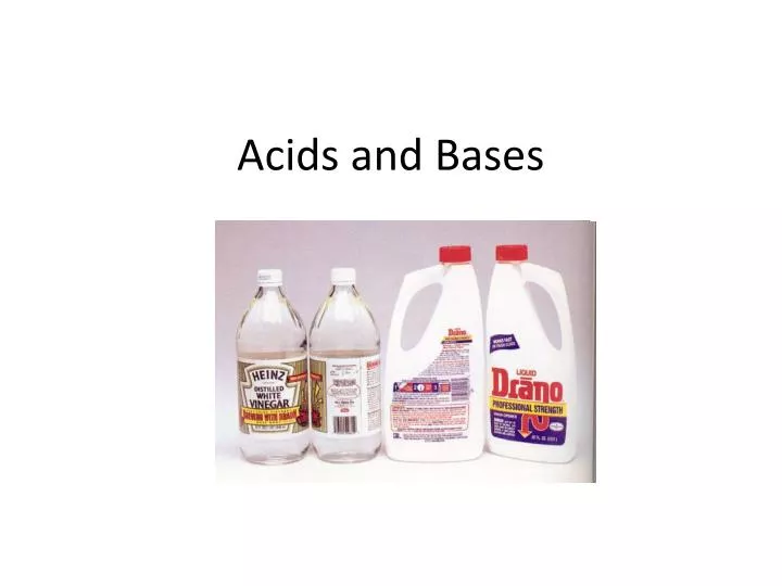 acids and bases