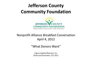 Jefferson County Community Foundation