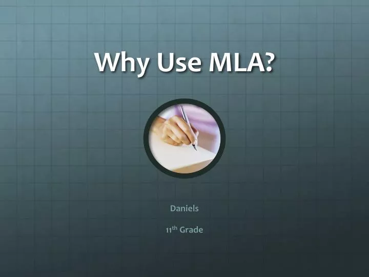 why use mla