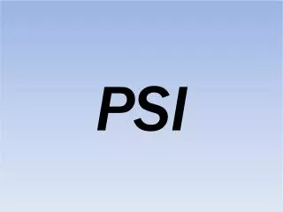 PSI