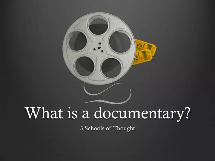 what is a documentary