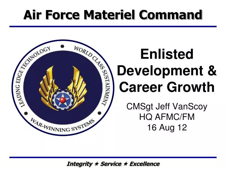 enlisted development career growth