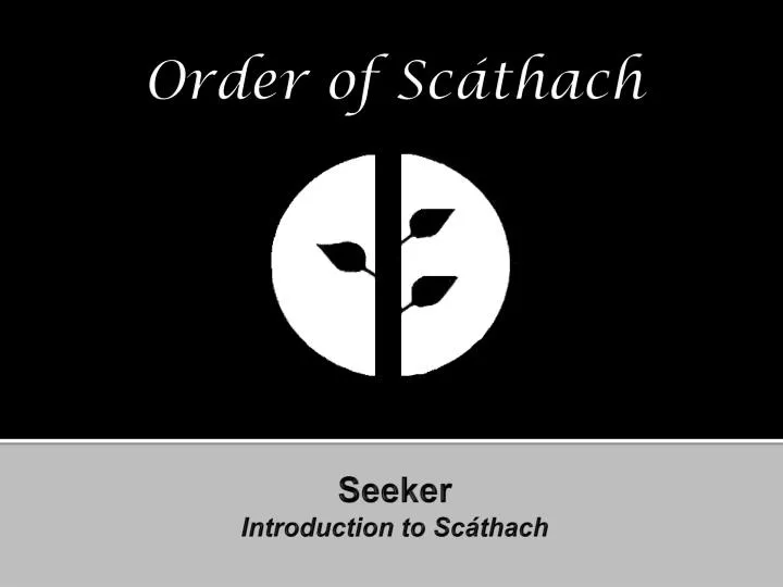 order of sc thach