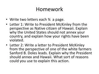 Homework