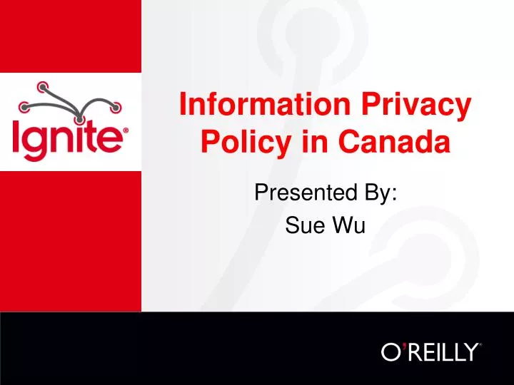 information p rivacy p olicy in canada