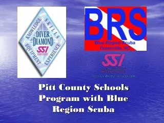 Pitt County Schools Program with Blue Region Scuba