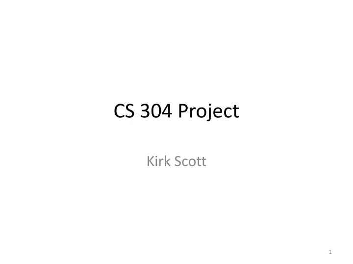 cs 304 project