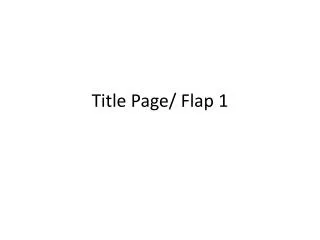 title page flap 1