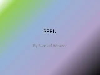 PERU