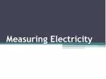 Measuring Electricity