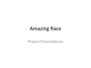 amazing race
