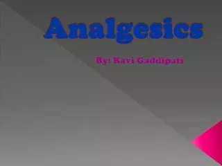 Analgesics